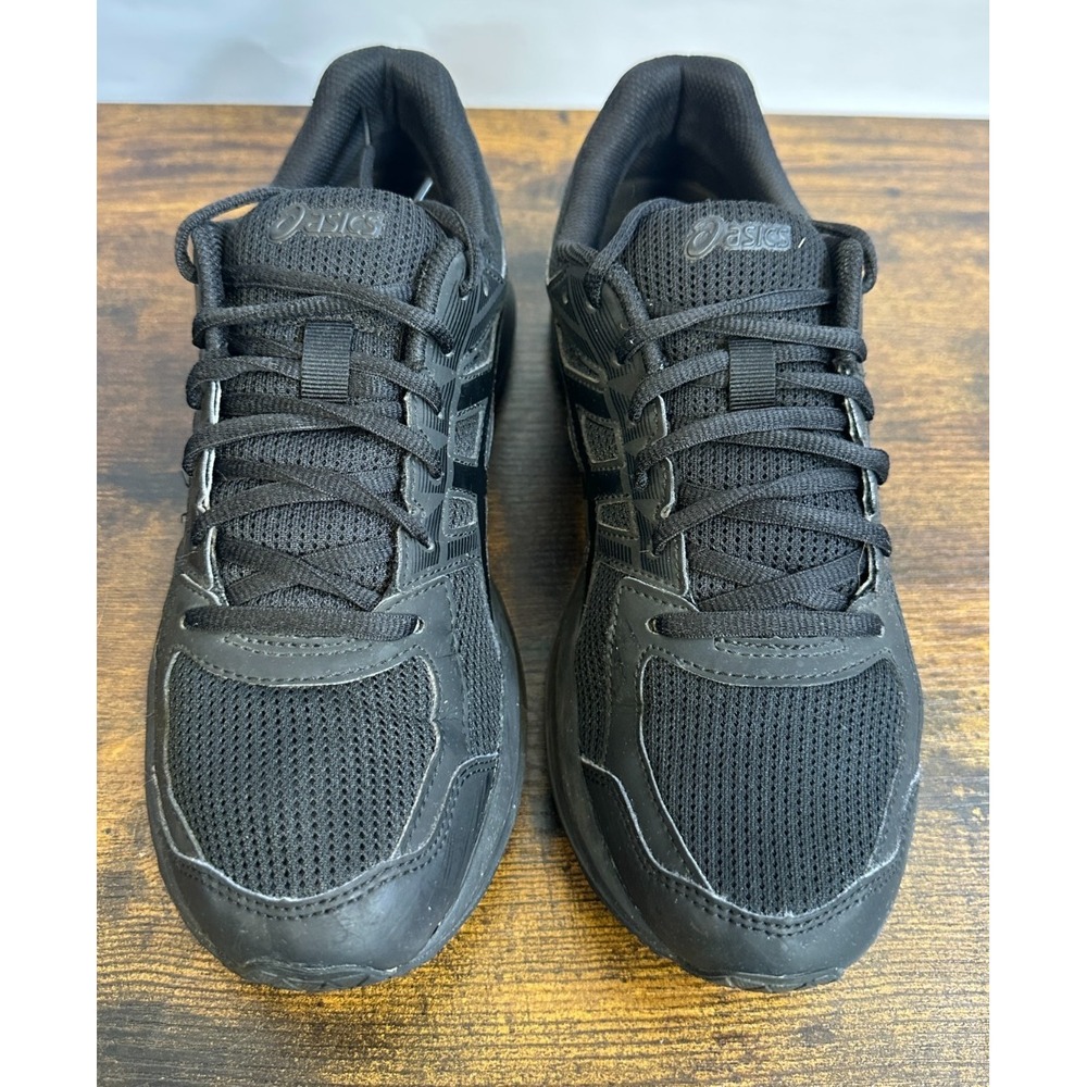 ASICS JOLT Triple Black Mesh Sneaker Lace Running Shoes Women's Size 11 - Picture 5 of 14